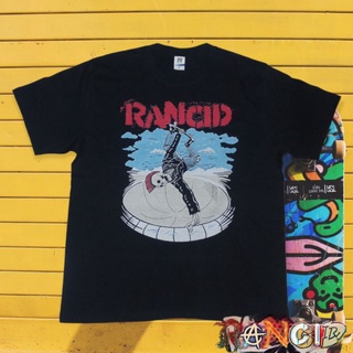 เสื้อยืดพิมพ์ลายแฟชั่น เสื้อยืด พิมพ์ลายหัวกะโหลก Rancid Ska Band สไตล์พังก์ร็อคร็อค สําหรับผู้ชาย และผู้หญิง