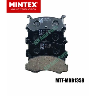 Mintex ผ้าเบรคหลัง (ของอังกฤษ) (brake pad) MAZDA 323 GLX Colour Key (FWD) Typ.BF ปี 1985-1989, 323 Sedan 1.6 Typ.BG