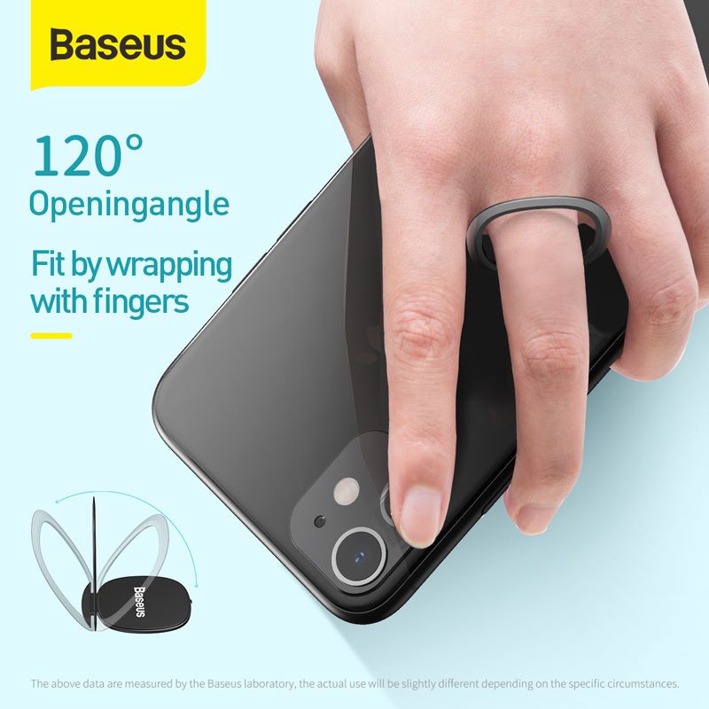 ภาพหน้าปกสินค้าบางเฉียบ ️ Baseus แหวนยึดโทรศัพท์ ที่ยึดมือถือ Ring Holder จากร้าน beyondexclusive บน Shopee