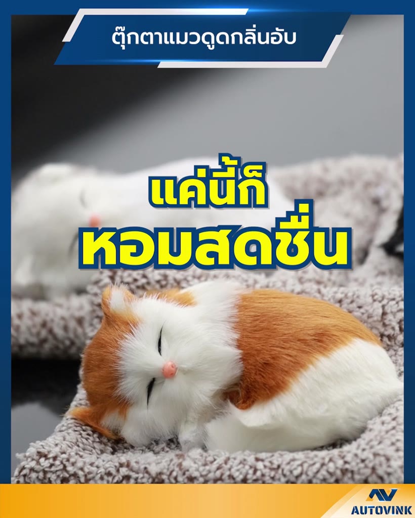 autovink-ตุ๊กตาแมวดูดกลิ่น-ตุ๊กตาดับกลิ่นอับ-วางไว้ในรถยนต์-ในบ้าน-ช่วยปรับอากาศให้สดชื่น-ร้าน