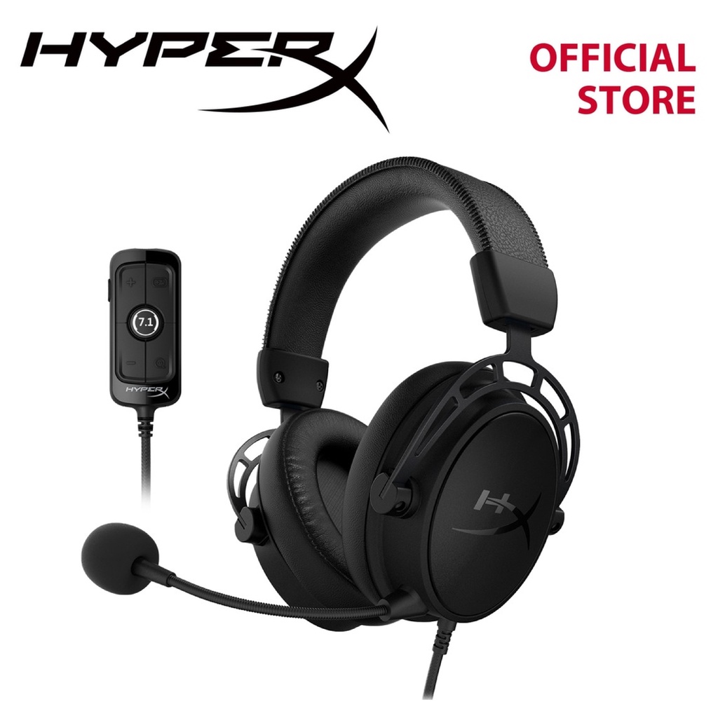 รูปภาพของHyperX Cloud Alpha S Blackout Gaming Headset (HX-HSCAS-BK/WW)ลองเช็คราคา