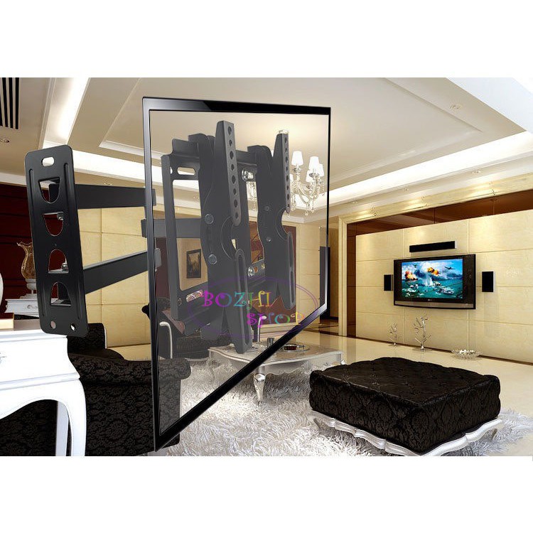 ขาแขวนทีวี-ขายึดจอ-lcd-led-tv-14-40-ยืดได้-ติดผนัง-full-swivel-tilt-led-lcd-tvs-wall-mount-bracket-for-samsung-lg-tcl