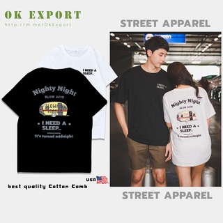 เสื้อยืด ⚡️พร้อมส่ง⚡️เสื้อยืดคอกลม  สกรีนลาย รถบัสเหลือง -​Street apparel ผ้านำเข้าCotton USA🇺🇸 แท้ 100%สามารถปรับแต่ง