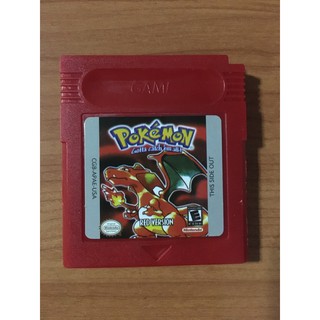 ภาพขนาดย่อของภาพหน้าปกสินค้าตลับ Pokemon Red (GB) จากร้าน jalaloob_jubjub บน Shopee ภาพที่ 1