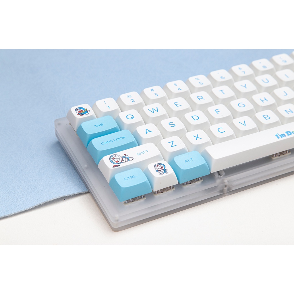 Doraemon keycaps XDA profile DyeSublimation PBT keycap 125keys