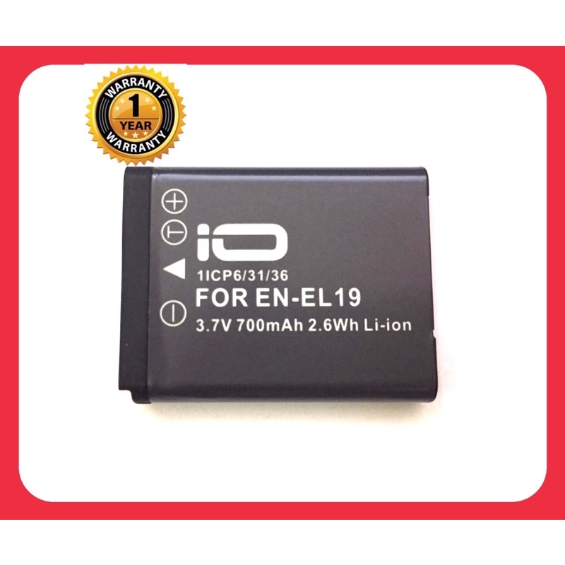 แบตเตอรี่-นิคอน-en-el-19-nikon-battery-en-el19-แบตเตอรี่กล้อง-nikon-en-el19-enel19-battery-แบตเตอรี่เทียบเท่าใช้กับกล้อง