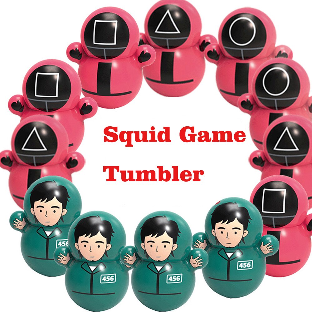 ภาพสินค้า2021 ใหม่ Kawaii Squid เกม Tumbler Doll Decompression ของเล่น จากร้าน majulah.th บน Shopee ภาพที่ 3