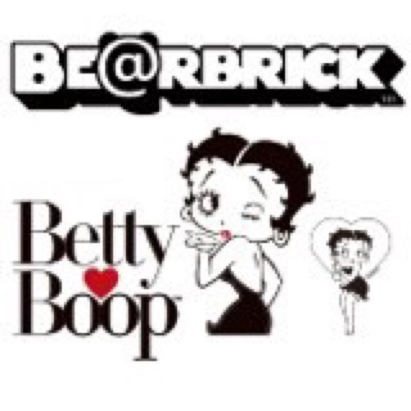 新品未開封 Betty Boop BLACK Ver. 100％ ＆ 400％-