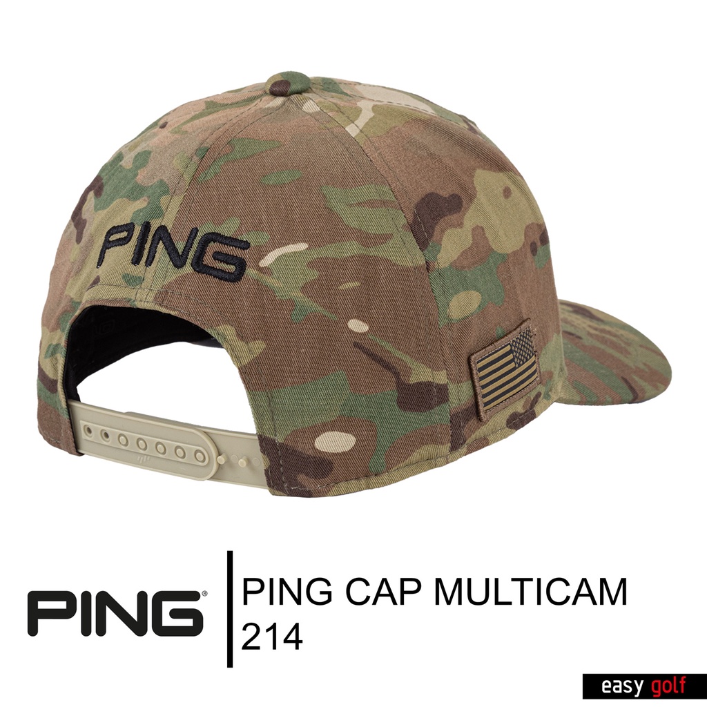 ping-cap-multicam-214-ping-cap-men-หมวกกอล์ฟ-หมวกกีฬาผู้ชาย