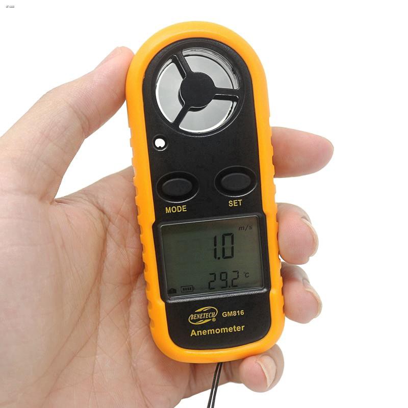 เครื่องวัดอุณหภูมิดิจิตอลanemometer-เครื่องวัดความเร็วลม-10-45-c-anemometro