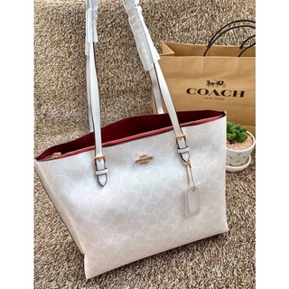 COACH MOLLIE TOTE IN SIGNATURE BAG