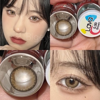 ✨ La brown (Lovely lens) ขนาดตาโต Bigeyes บิ๊กอายสีน้ำตาล☀️กรองแสง uv (บิ๊กอาย คอนแทคเลนส์ Bigeye)