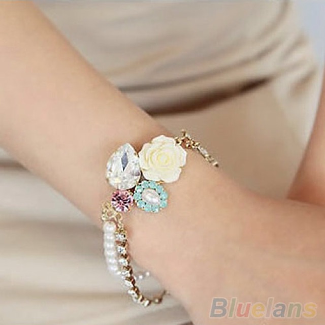 braceletกำไลข้อมือกุหลาบ