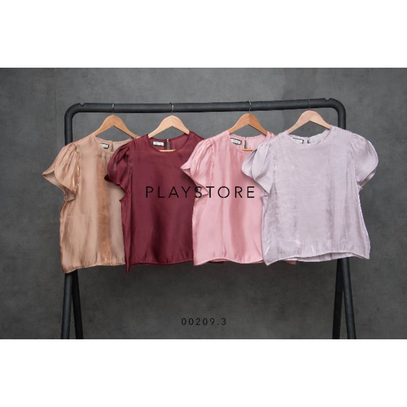 ป้าย-mirrorsister-00209-3-เสื้อทรงเก๋-แขนแต่งผ่าแหวกเหมือนกลีบดอกไม้