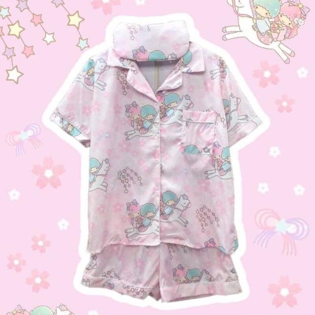 ชุดนอน Little Twin มี 3 ลาย | Shopee Thailand