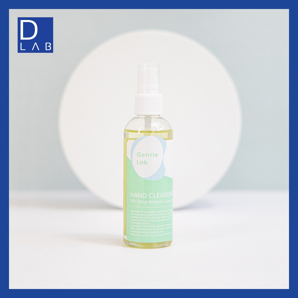 Gentle Lab - alcohol hand sanitiser spray ขนาด 100 ml | Shopee Thailand