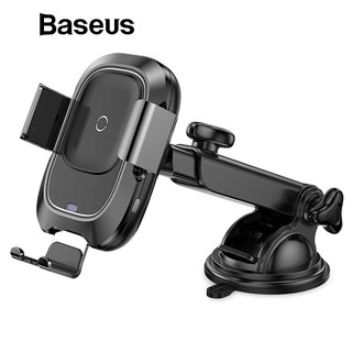 bvuw24u Baseus Car Mount Holder WXZN-B01 Smart Vehicle Bracket แท่นชาร์จไร้สายบนรถ 2 in 1 car accessories ที่วางมือถือ