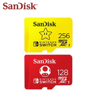ภาพขนาดย่อของภาพหน้าปกสินค้าSanDisk microSDXC-Card ใช้กับ Nintendo Switch (128GB)(256 GB) จากร้าน birdgames บน Shopee