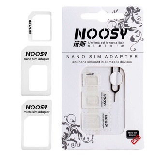 สินค้า Noosy เข็มจิ้มถาดซิม + ชุดแปลงซิมการ์ด  🚚พร้อมส่ง