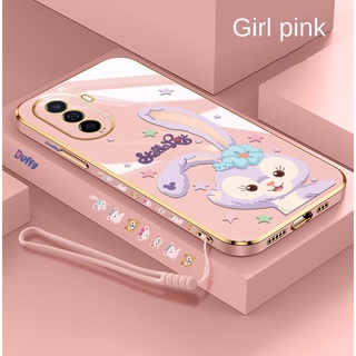 Huawei Nova Y70 Plus เคสโทรศัพท์ หรูหรา ขอบตรง ซิลิโคน กันกระแทก รวมทุกอย่าง เคสโทรศัพท์ เคสนิ่ม