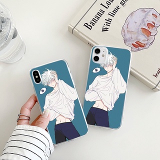 Gojo Satoru เคสไอโฟน 14 promax 8พลัส cartoon iPhone 7 8 plus se 2020 11 12 phone case 13 pro max Xr Xs X max เคส นิ่ม