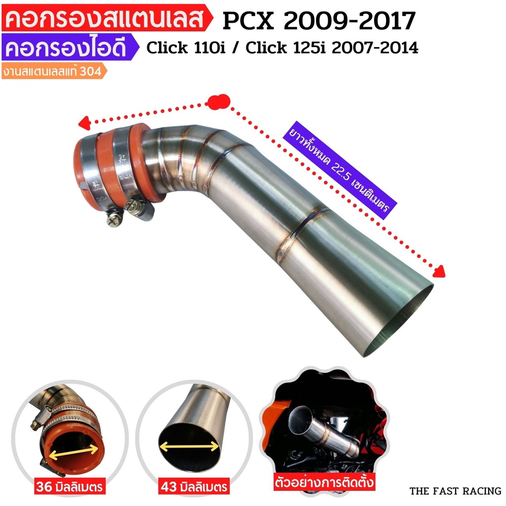 คอกรองเลสpcx-2009-2017-คอกรองไอดี-click110i-click125i-2007-2014