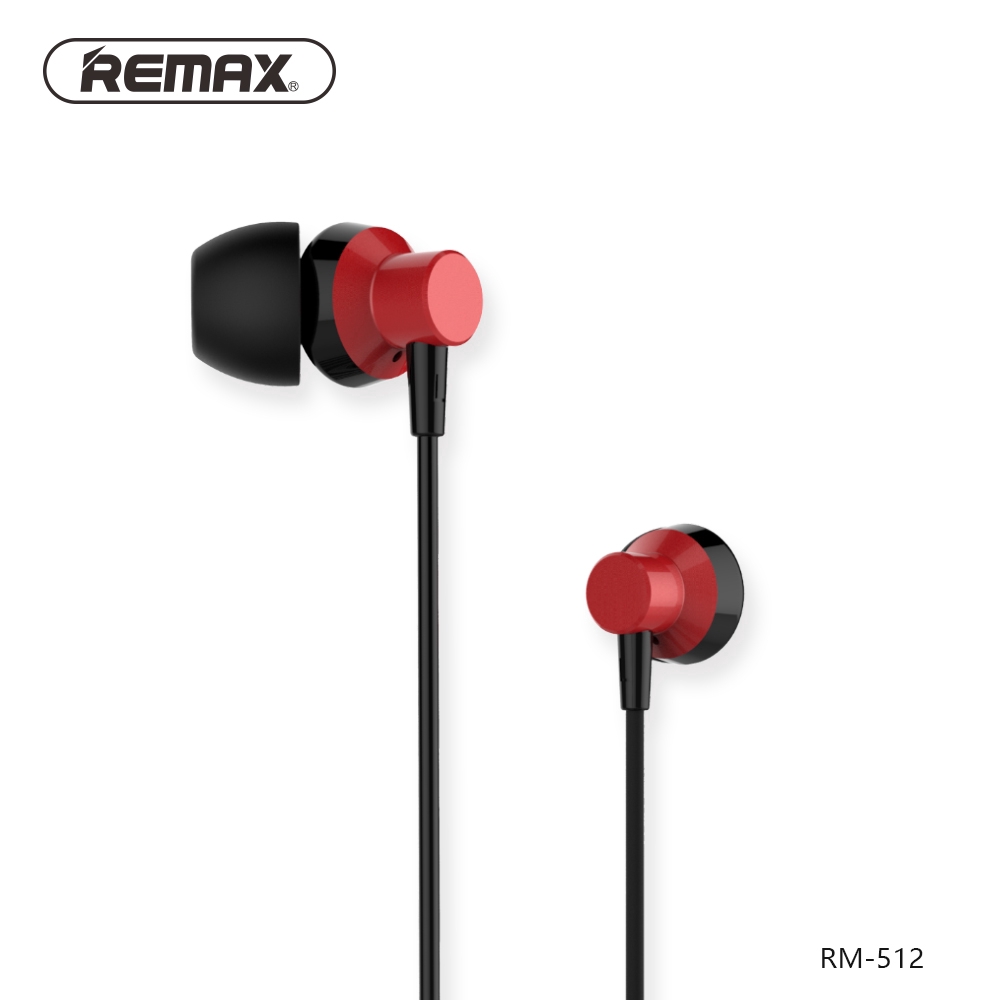 Remax RM-512 high-definition wired call earphones | Shopee Thailand