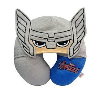 ภาพหน้าปกสินค้าหมอนรองคอมีหมวกทอร์ เทพเจ้าสายฟ้า Thor Avengers [ของแท้] ที่เกี่ยวข้อง