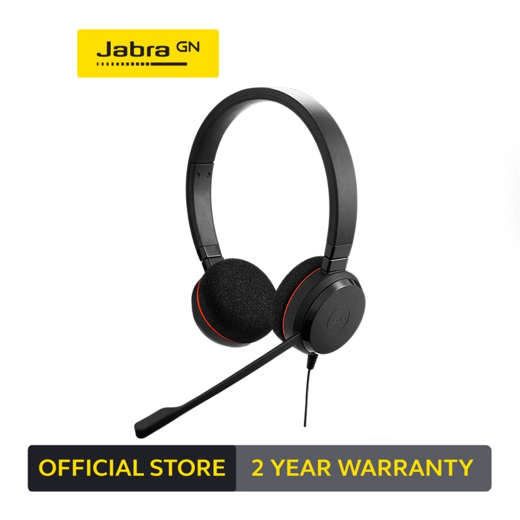 ภาพหน้าปกสินค้าJabra หูฟัง CC&O รุ่น Evolve 20 UC Stereo - Black