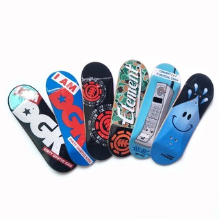 สินค้า ( Baoblaze2 ) สเก็ตบอร์ดนิ้วขนาดเล็กของเล่นสําหรับเด็ก Mini Cute Fingerboard Finger Skate Board