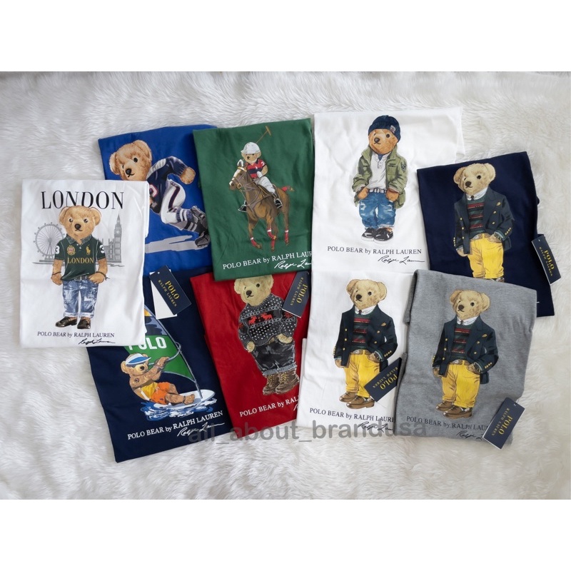 เสื้อยืด-ralph-lauren-bear-หมี-100-authentic-ของแท้