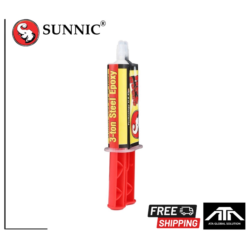 multi-purpose-epoxy-glue-sunnic-35g-ปะเหล็ก-black-กาวอีพ็อคซี่อเนกประสงค์-sunnic-35-กรัม-สีดำ-กาวอีพ๊อกซี่-กาว-เครื่องม