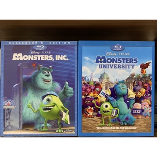 Monsters Inc. Blu-ray แท้ ครบ 2 ภาค เสียงไทย บรรยายไทย น่าสะสม