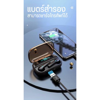 ภาพขนาดย่อของภาพหน้าปกสินค้าหูฟังบลูทูธ SONY รุ่น MG-S23 v5.0 หูฟังไร้สาย True พร้อม Touch Funtion ระบบบสัมผัส ชาร์จโทรศัพท์ได้ เสียงดี เบสแน่น จากร้าน angelphone. บน Shopee ภาพที่ 1