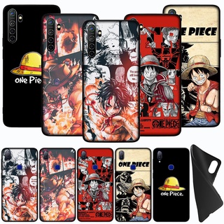 เคสโทรศัพท์ซิลิโคนลายการ์ตูนลูฟี่สําหรับ Vivo Y50 Y30 Y20 Y67 Y75 Y79 Y85 Y89 V9 V7 V5 Plus V5S V11 V15 Pro