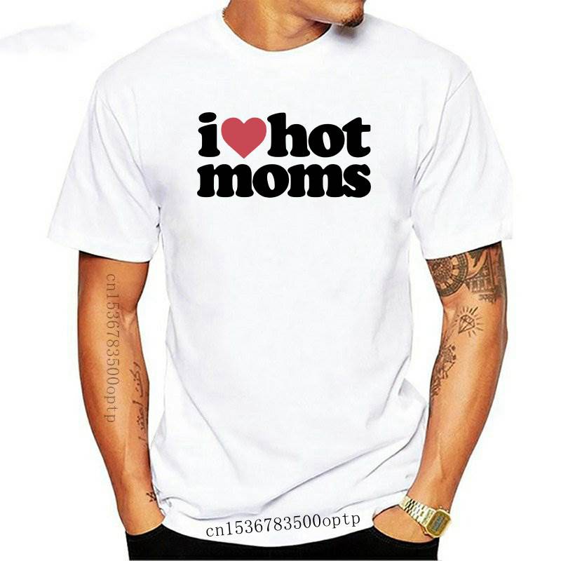 s-5xl-ใหม่-เสื้อยืด-พิมพ์ลาย-i-love-hot-moms-i-heart-hot-moms-i-love-hot-moms-i-love-hot-moms-สําหรับผู้ชาย