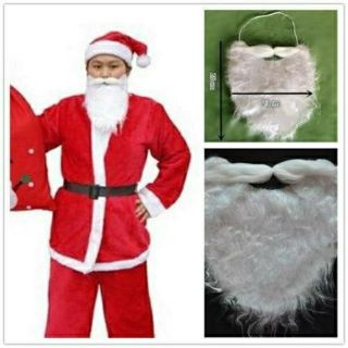 เคราปลอม เคราซานตาครอส เคราแซนต้า santa แสดงละคร บทบาทสมมติ