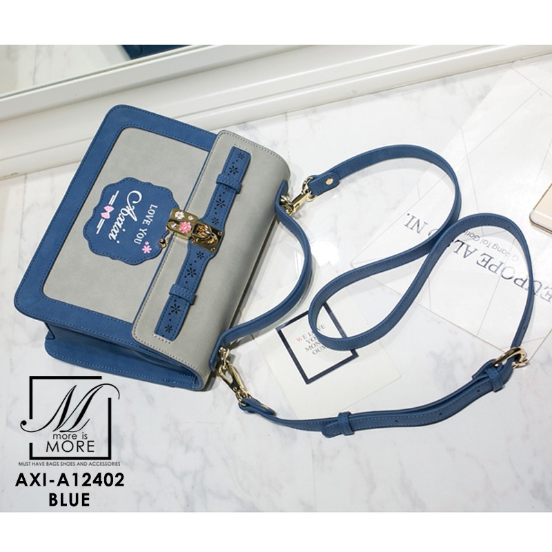 axi-a12402-กระเป๋าแฟชั่นนำเข้างานสุด-cute-แบรนด์-axixi-แท้-100