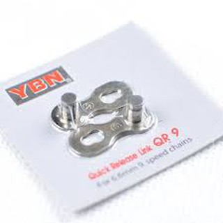 "YBN" ตัวปลดโซ่เร็ว QR9, 9-SPEED, สีทอง หรือสีเงิน
