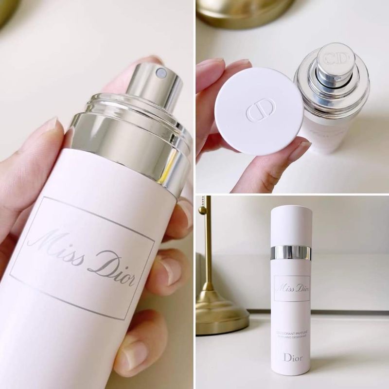 Miss Dior Deodorant Spray ขนาด 100ml สินค้าป้ายไทย Shopee Thailand