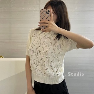 พร้อมส่ง !  เสื้อกันหนาว ผ้าถัก พิมพ์ลายตัวอักษร สวมใส่สบาย สําหรับผู้หญิง