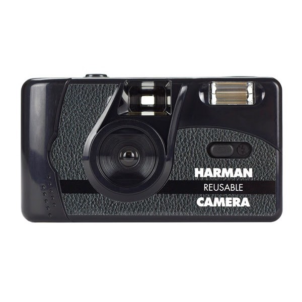 ภาพหน้าปกสินค้ากล้องฟิล์ม เปลี่ยนฟิล์มได้ HARMAN Camera 35mm Reusable Film Camera พร้อมฟิล์มขาวดำ 2 ม้วน body เดียวกับ Kodak M35 จากร้าน blkfilm บน Shopee