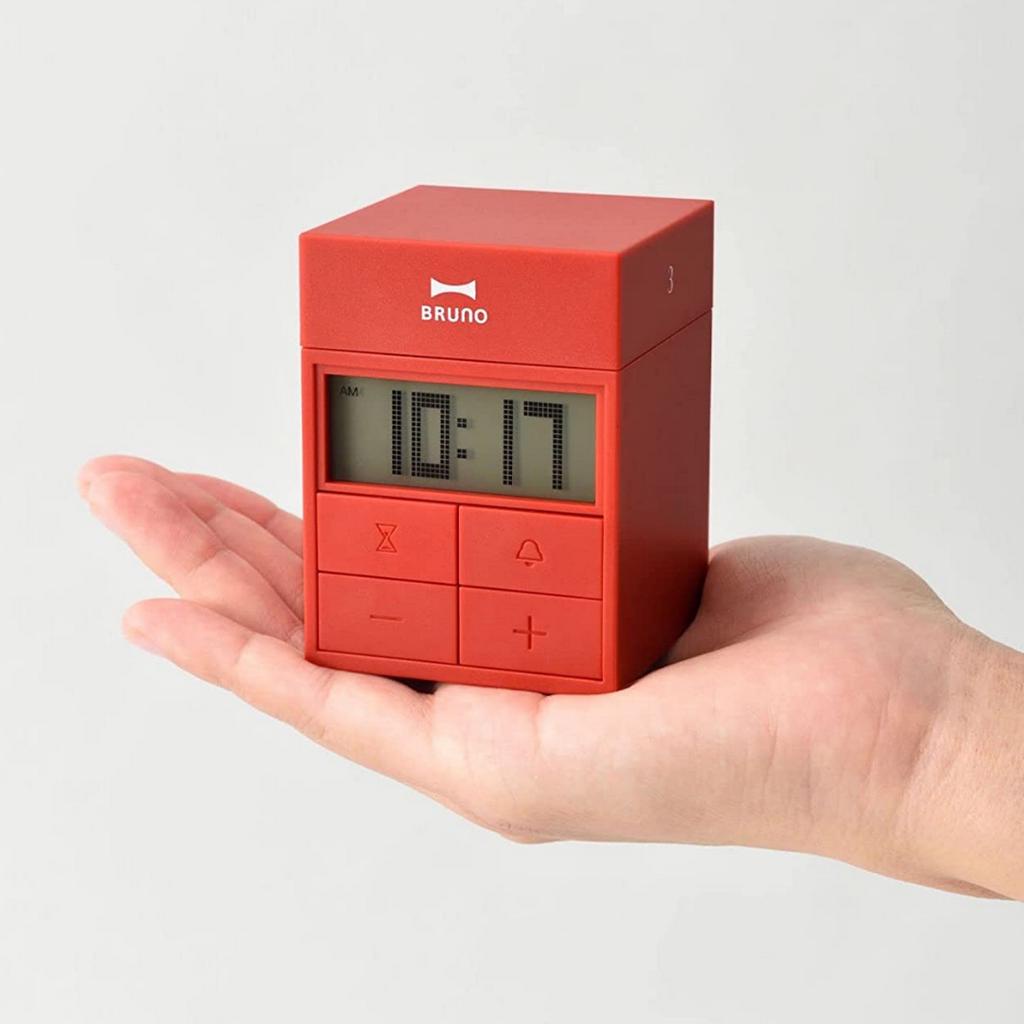 bruno-twist-table-clock-cube-timer-bca026-นาฬิกาตั้งโต๊ะทวิสต์-นาฬิกาตั้งโต๊ะปลุก-นาฬิกาจับเวลา