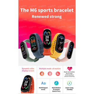 ภาพขนาดย่อของภาพหน้าปกสินค้าสร้อยข้อมือสมาร์ท M4 กีฬานาฬิกาบลูทู ธ สมาร์ทวงแสดงสีสร้อยข้อมืออัตราการเต้นหัวใจกันน้ำสำหรับ IOS Android จากร้าน tam_nu บน Shopee