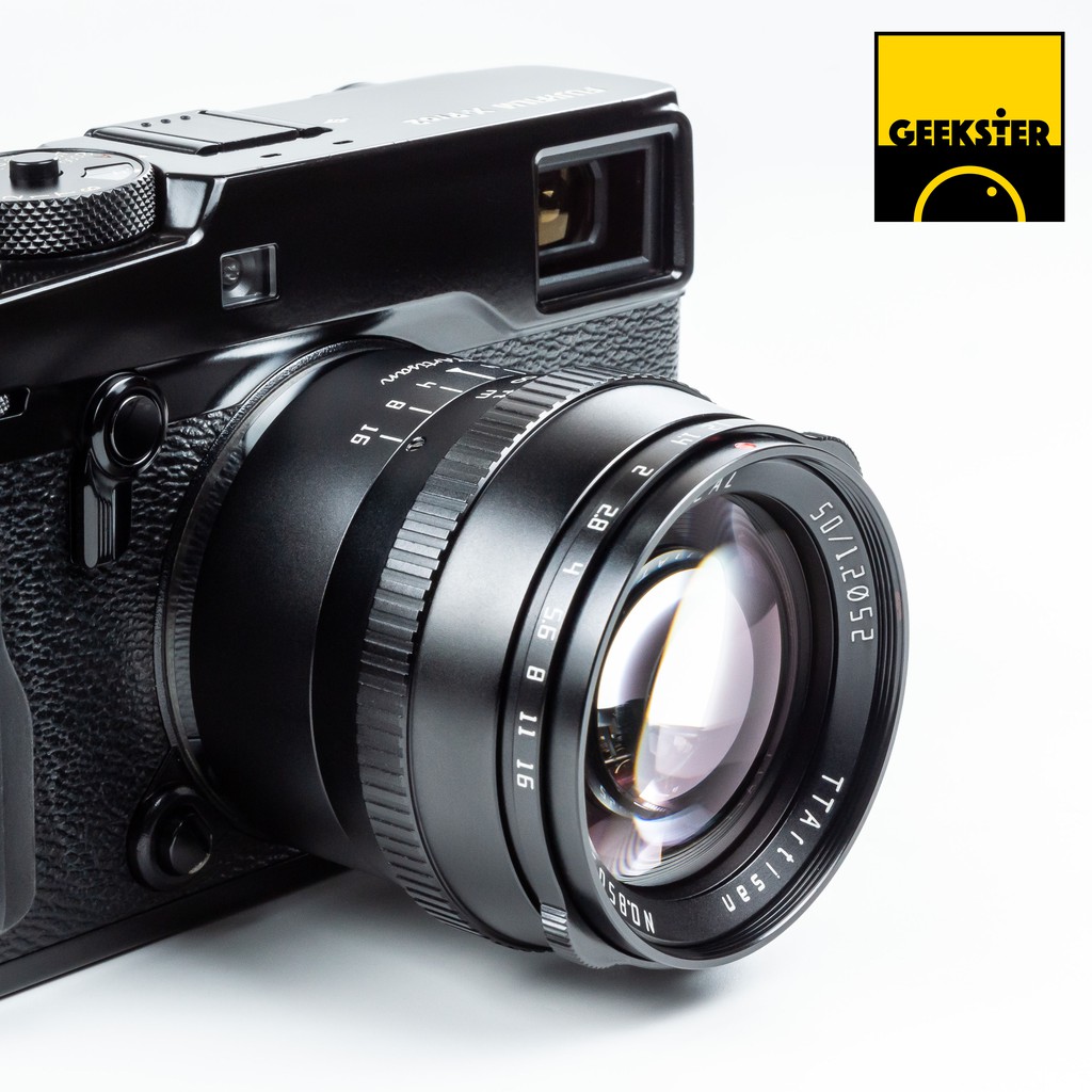 ภาพหน้าปกสินค้าTTArtisan 50mm f1.2 APSC ( เลนส์ละลาย 50 mm 1.2 APSC Mirrorless Camera Lens สำหรับ FX / M43 / E / EOS M / Z ) จากร้าน geekster บน Shopee