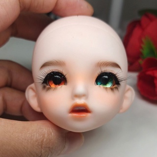1/6 BJD Makeuped Doll Heas 3D ตามือวาดเสร็จหัวน่ารัก