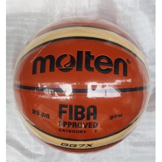 Molten ลูกบาสเก็ตบอล GG7 X - GG7X FIBA COMPETATION หนัง PVC นําเข้า