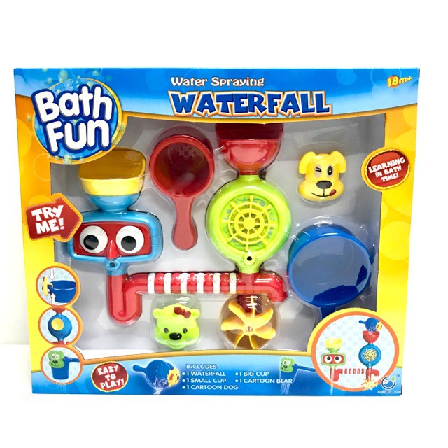 250toys-เจ้าตาโต-ของเล่นในน้ำ-ไม่ต้องใส่ถ่าน-water-spraying-waterfall-ของเล่นเสริมพัฒนาการ-ใช้เล่นในอ่างน้ำและสระว่ายน้ำ