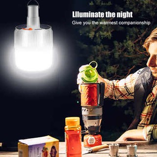 หลอดไฟ โซล่าเซลล์ หลอดไฟฉุกเฉินโซล่าเซลล์ Solar Emergency Charging Lamp ไฟฉุกเฉิน