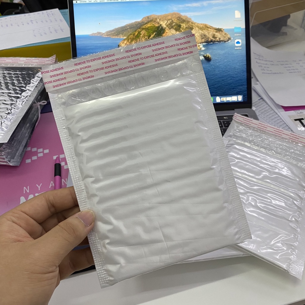ถุงพัสดุ-มี-3-ขนาด-ถุงบับเบิ้ล-ซองกันกระแทก-บับเบิ้ล-ซองจดหมาย-postbag